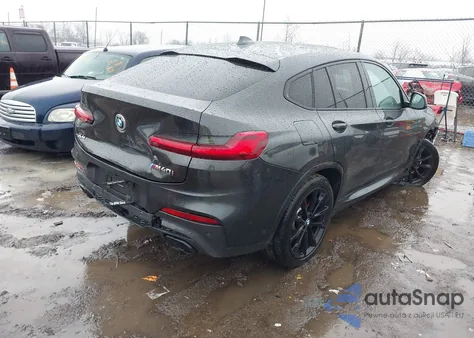 2021 BMW X4 M40I from USA, damaged, VIN 5UX2V5C05M9G36872